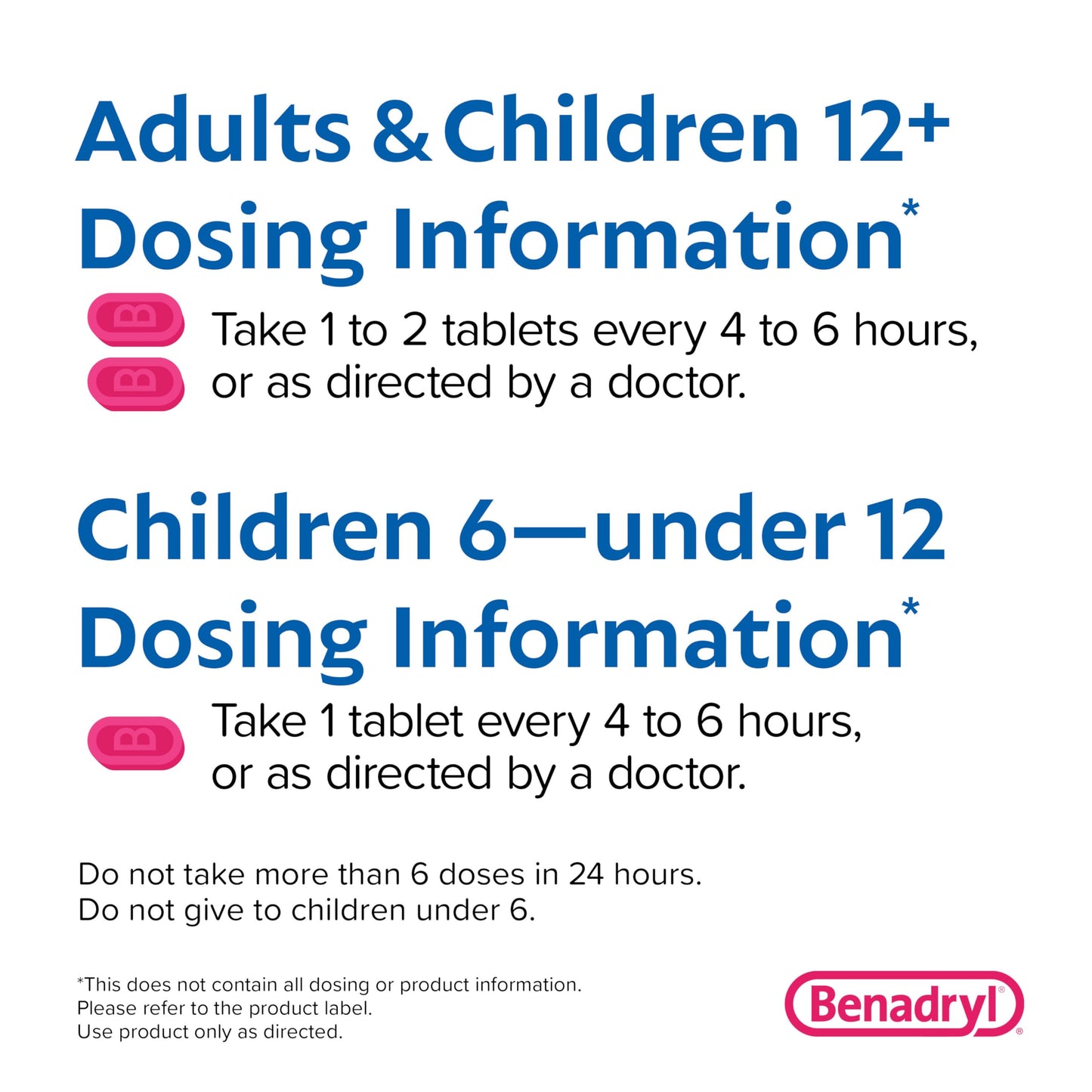 Benadryl Allergy ULTRATAB 60X2 DISPENSIT, 1 Count