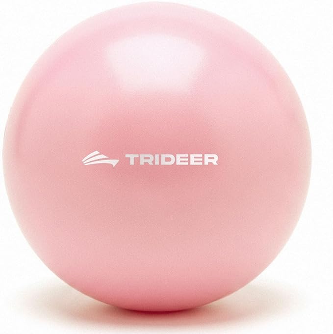 Trideer 9-Inch Pilates Ball, Small Exercise Ball for Yoga, Core Training, Physical Therapy, Balance, Stability and Stretch...