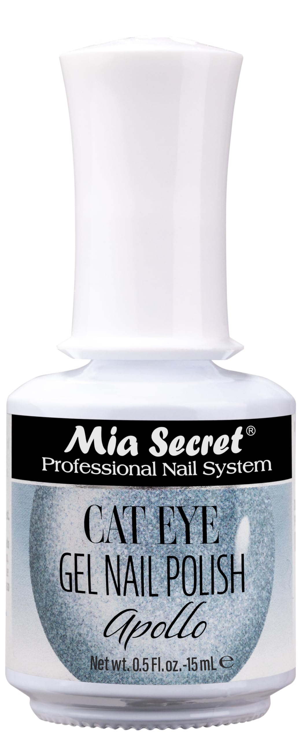 Mia Secret Gel Polish Cat Eyes MADE IN USA DIY or Salon (Apollo, 0.5)