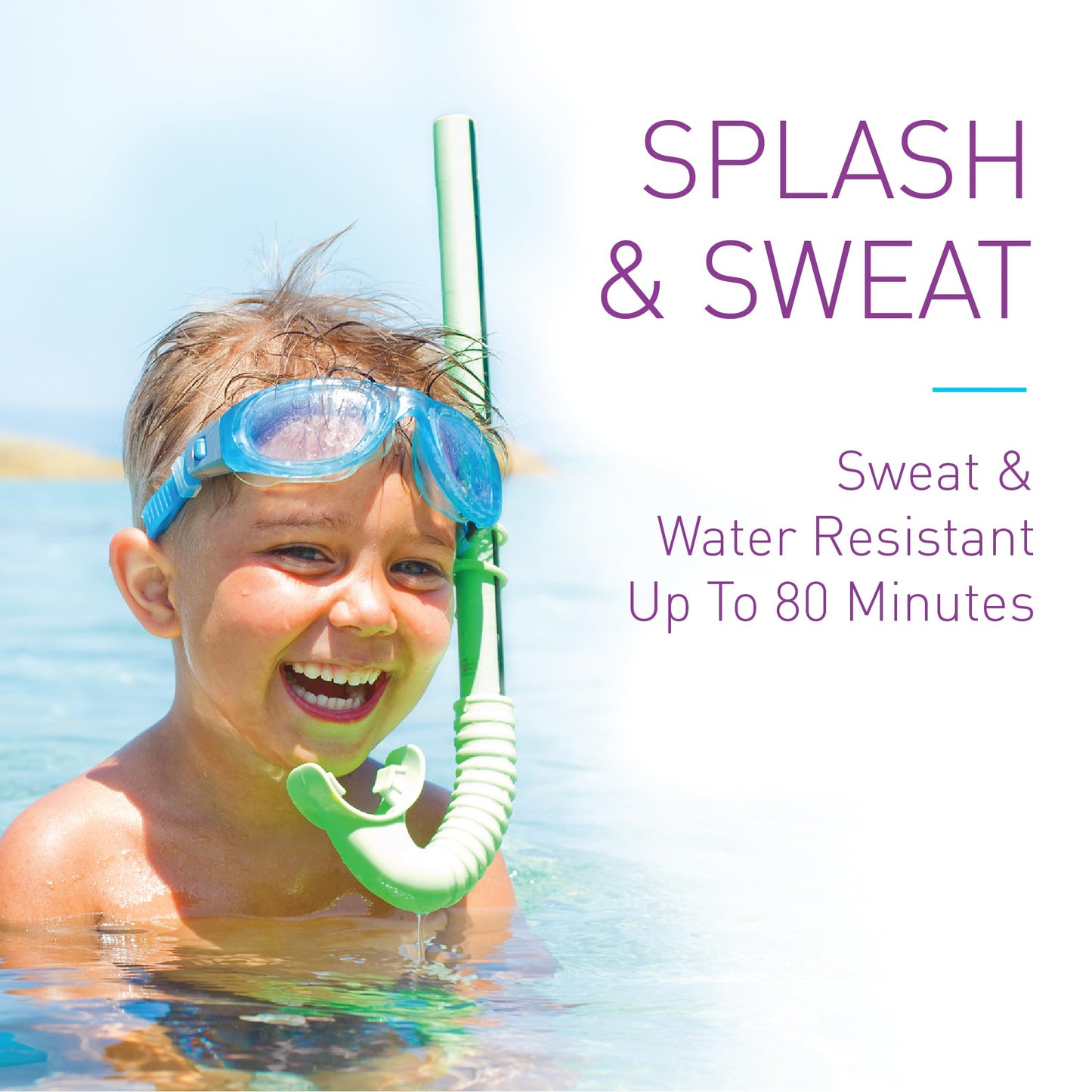 BOB KIDS SPF 30 Brush On Mineral Powder Sunscreen, Broad Spectrum Protection, Water Resistant 80 Mins, Fragrance Free, Easy to A
