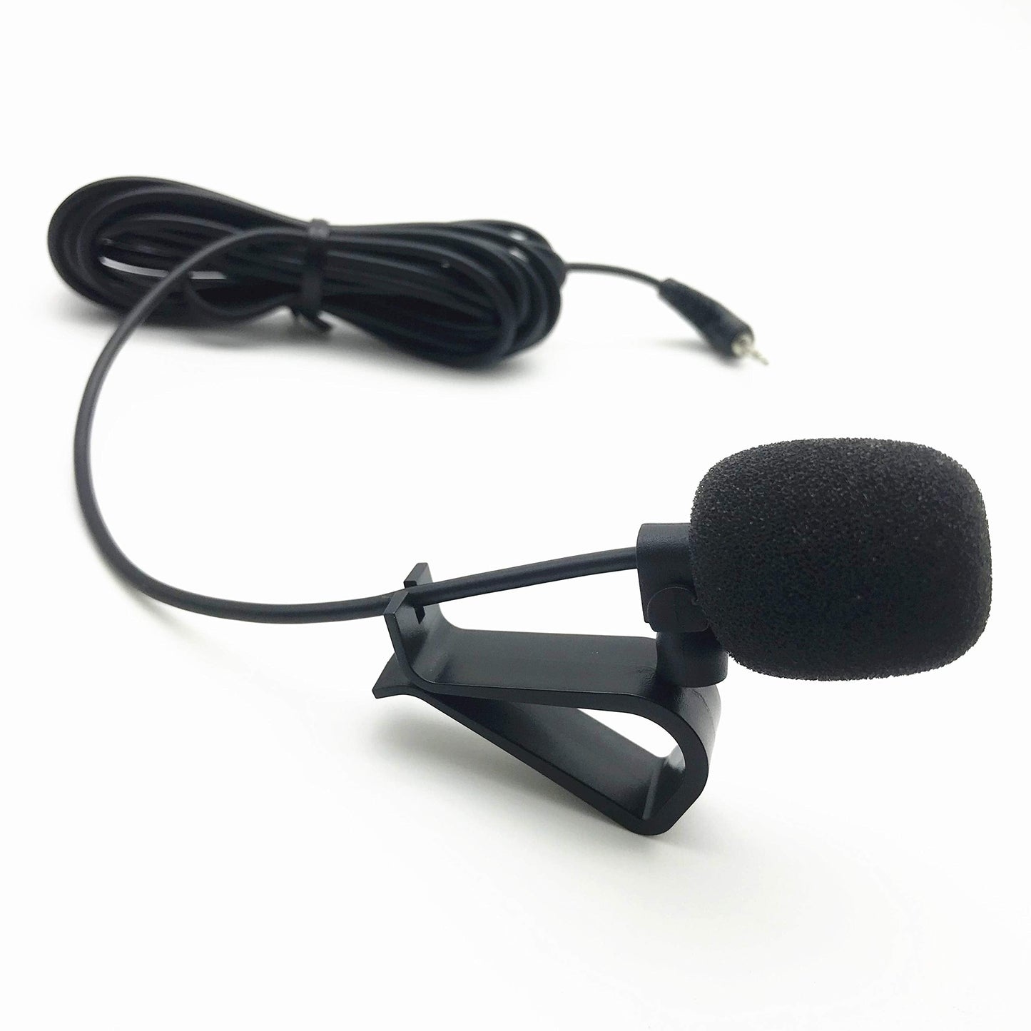 Car Microphone 3.5Mm Stereo External Mic Car Radio Microphone Compatible With Kenwood Boss Corehan Power Jvc Sony Jensen Alpine