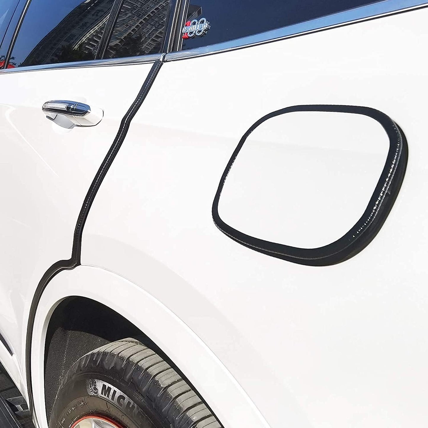 Edge Trim Black U-Channel Rubber Trim Edge with Metal 1/2" X 3/8" - Fit Gap 3/64" to1/4 Car Door Edge Sealing Strip, PVC Weather Stripping with Steel, Metal Edge Protector, 6.5FT