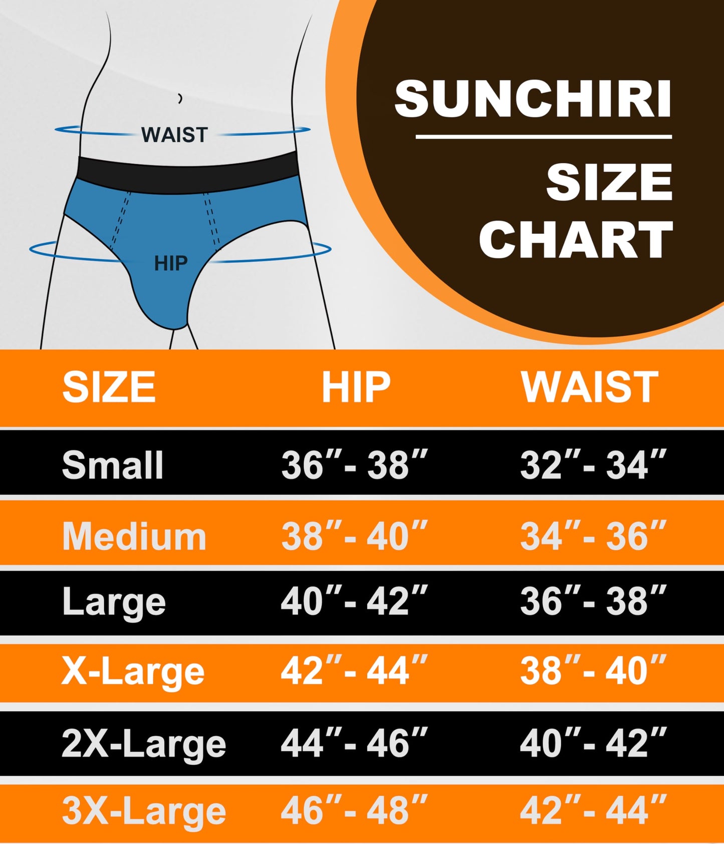 SUNCHIRI Incontinence Underwear for Men, 150ML Absorbent Washable Protective Leak Proof Reusable, Briefs 3 Pack (Multicolor01, Medium)