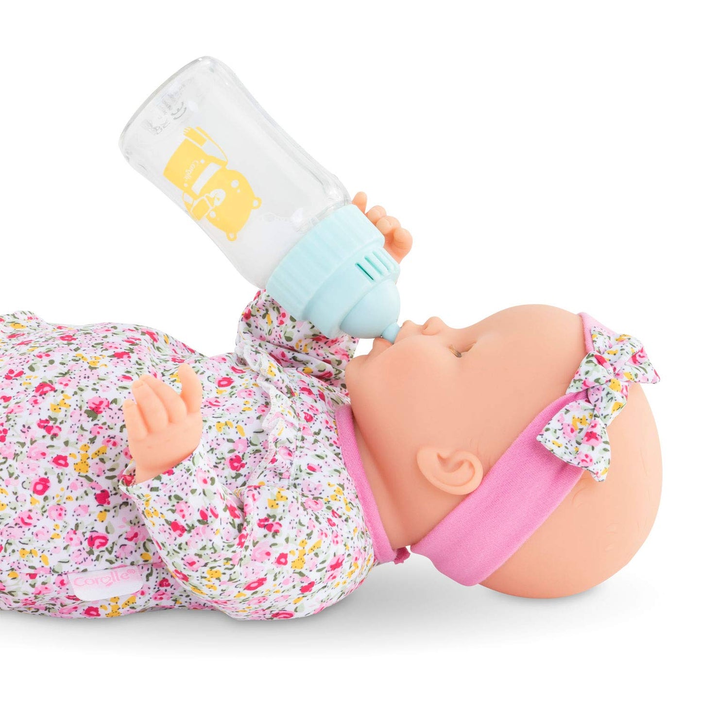 Corolle Magic Milk Baby Doll Bottle for 14-17", Interactive Baby Doll Accessories with 3 Realistic Sounds (Crying, Laughing, Sucking), Feeding Sounds, Batteries Included