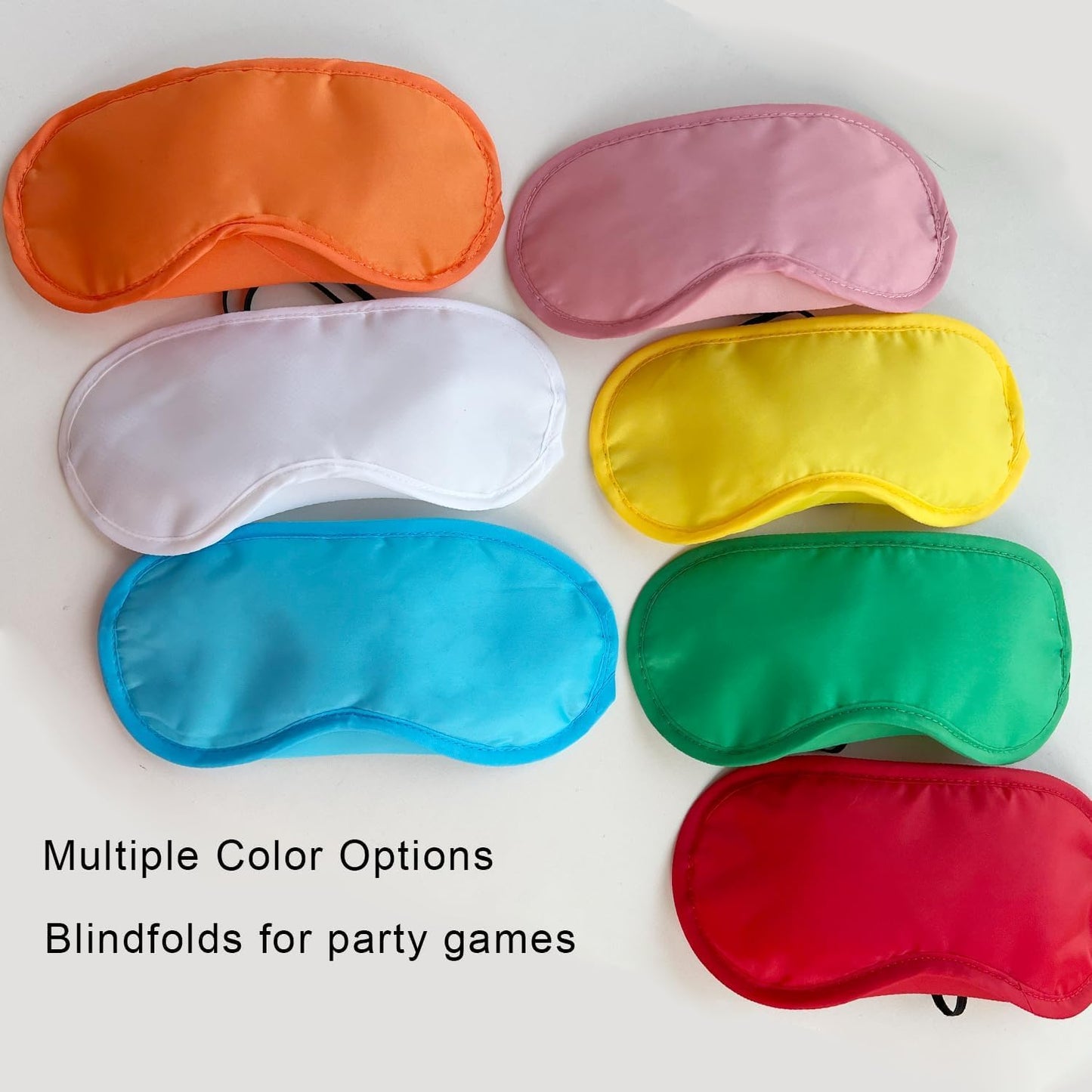 12 Pack Blindfold Eye Mask Cover Sleep Mask for Party Games Travel Sleep Team Build Party Supply with Adjustable Strap for Women Men Kids, Pink