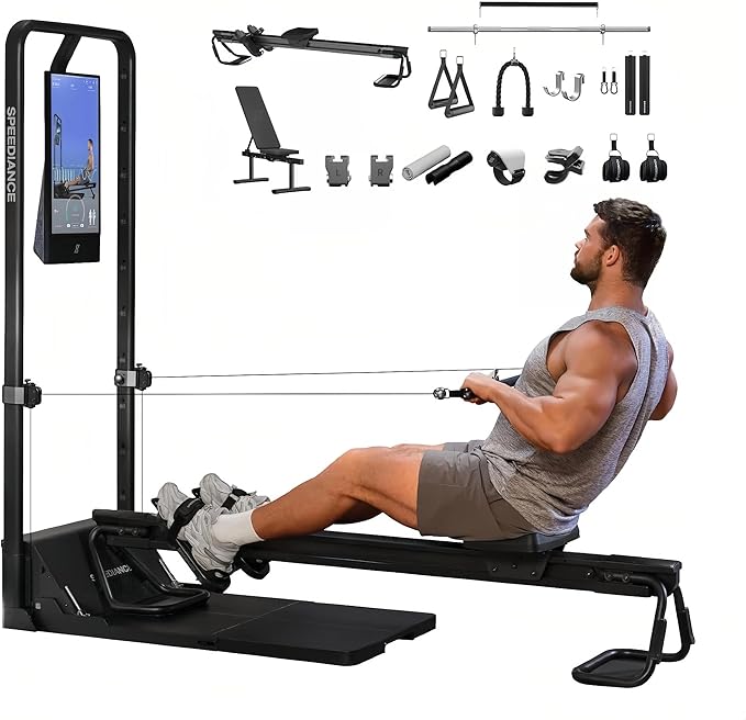 Speediance Home Gym, Smart AI-Powered Multi-Functional Smith Machine for Full Body Strength Training, All-in-one Gym Equip...