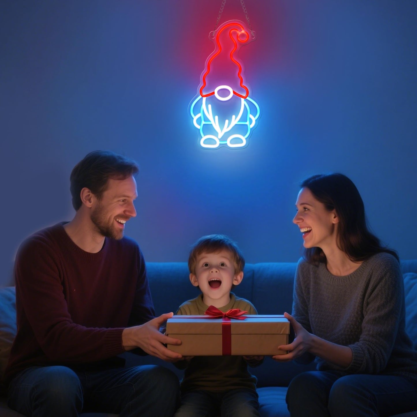 nite Gnome Neon Sign  Led Neon Lights For Room Wall Table Decor Art  Home Party Birthday Holiday Gift For Kids Teens mature-themeds