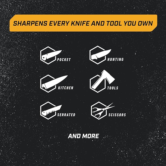 Work Sharp Ken Onion Edition Knife & Tool Sharpener Elite Gift Bundle with Guided Field Sharpener