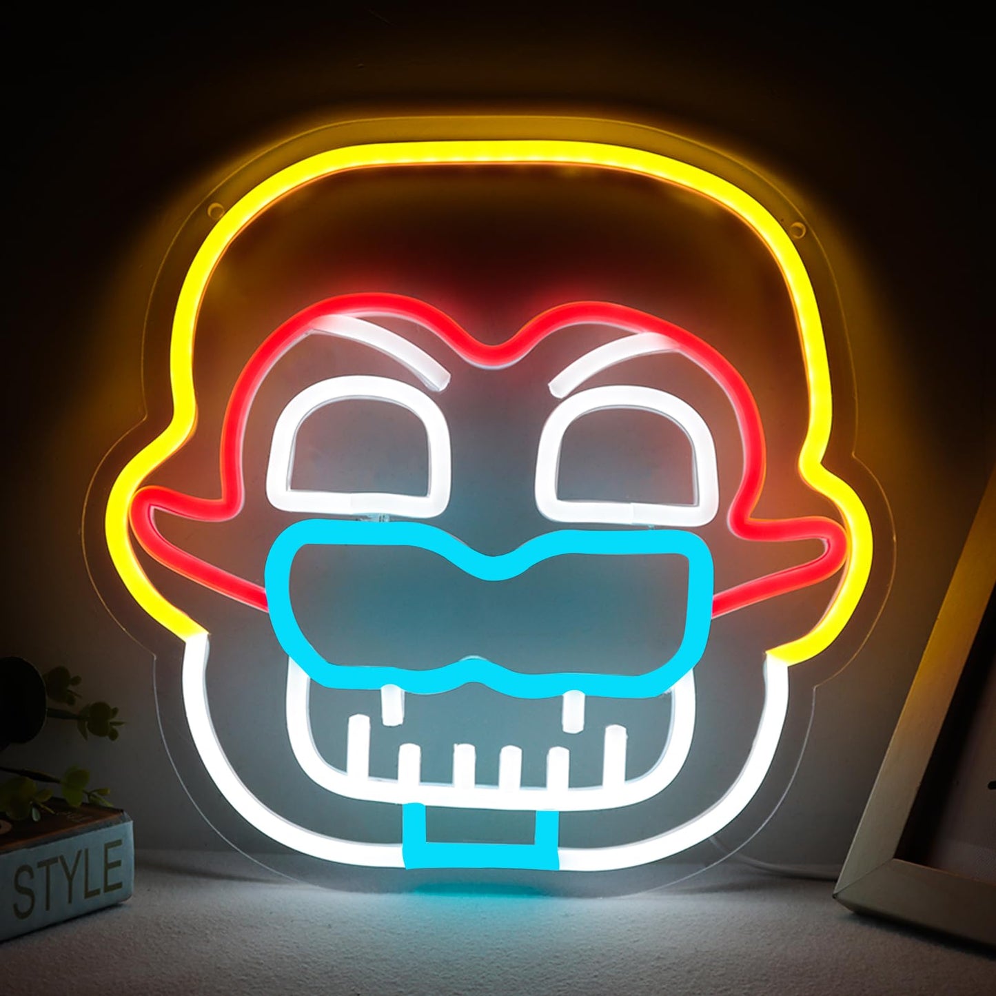 Ahlove Five Nights At FreddyS/Fnaf Glamrock Freddy Neon Signs For Wall Decor
