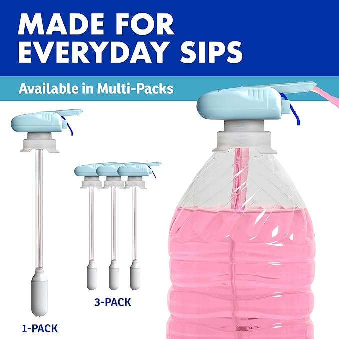 The Magic Tap Automatic Drink Dispenser: Hands-Free Milk, Beverage Dispenser, Drink Dispenser for Fridge Juice, Gifts for Women & Men: 1 Pack Teal