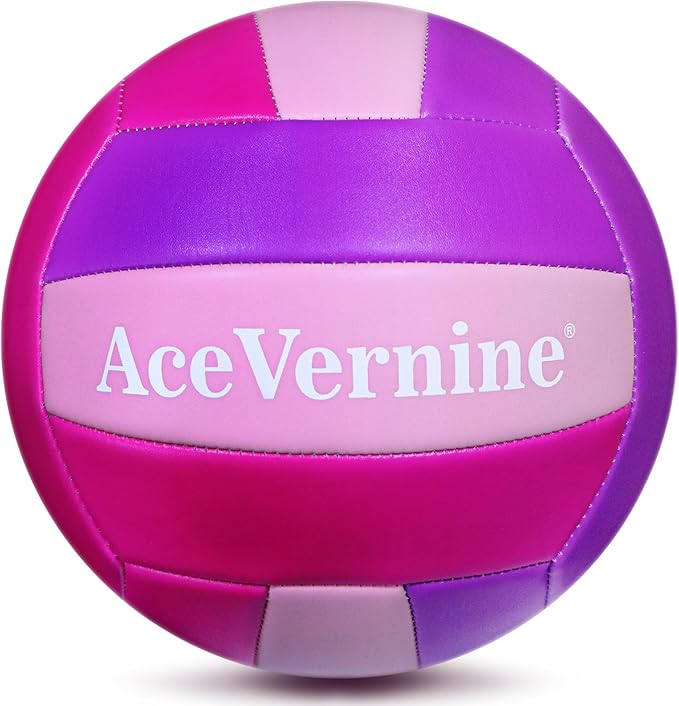 AceVernine Soft Touch Volleyballs Size 5 for Youth Teen Girls Kids Beginners Team Training Durable Volleyball Ball for Out...