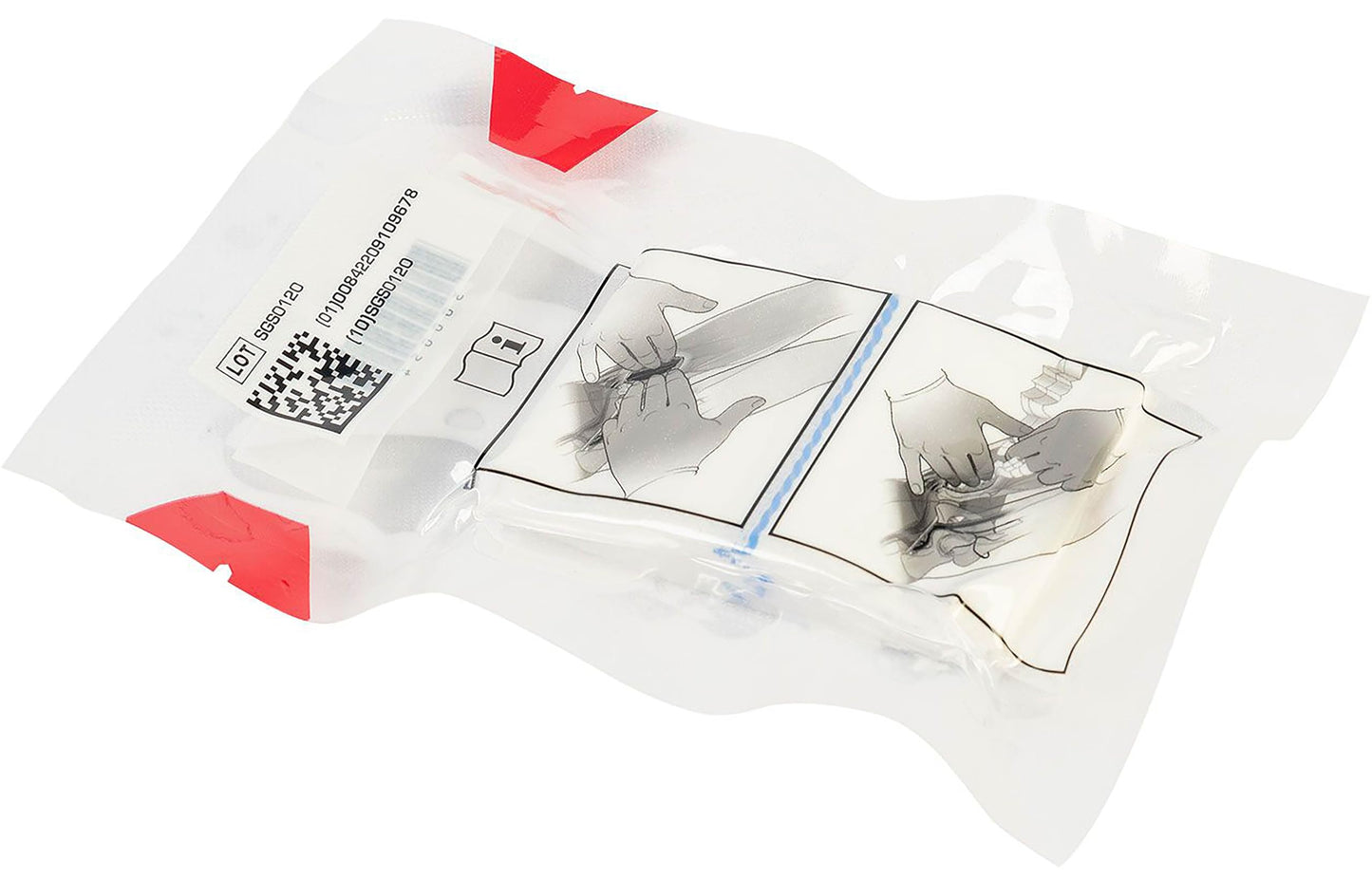 North American Rescue Wound Packing Gauze (Z-Folded) NAR Sterile Emergency Bandage for Bleeding Control, Trauma, Wounds (30-0054)