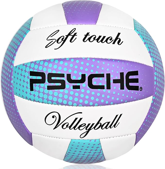 Wisdom Leaves Volleyball,Soft Volleyball Ball for Indoor Outdoor Beach Park Games Play and Training (Official Size 5)