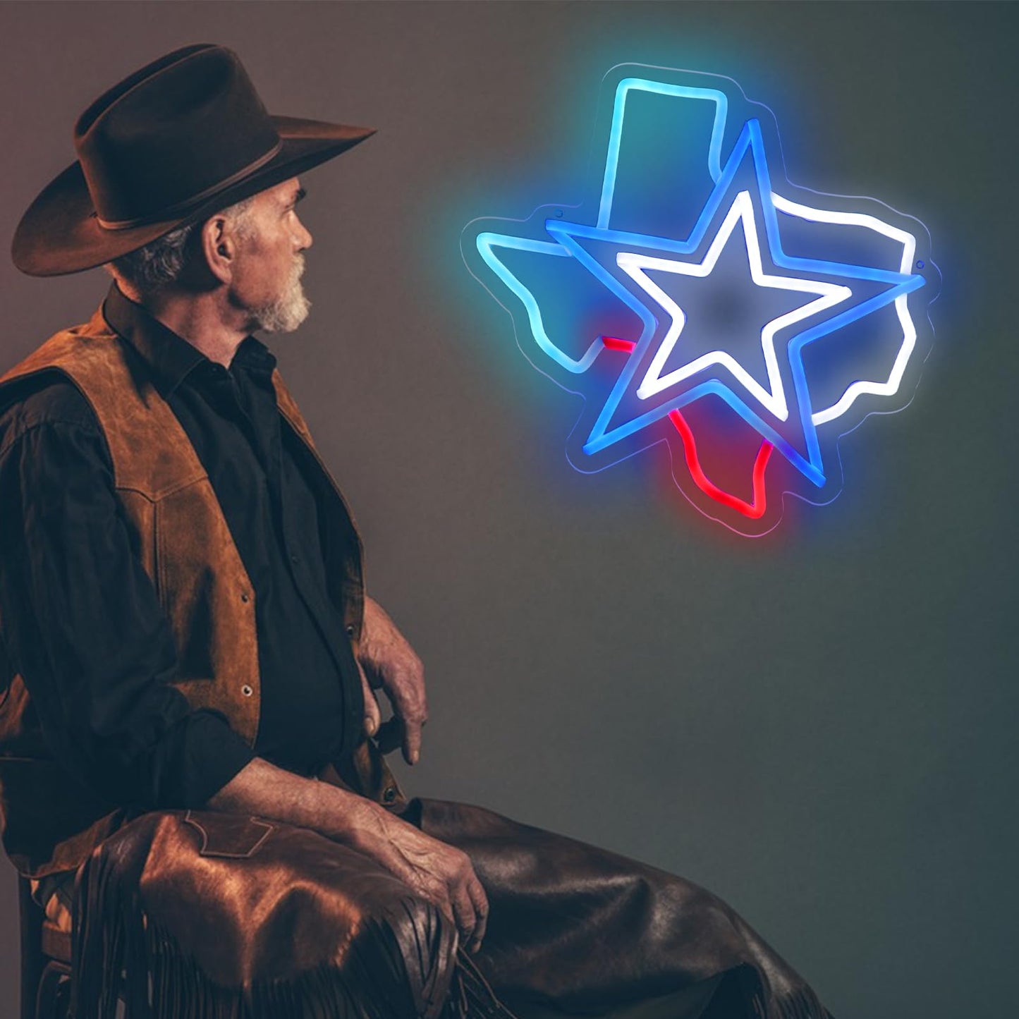 Texas Neon Sign Usb Powered For Room Decor Dallas Football Cowboys Neon Light Sign Dimmable For Man Cave Bar Wall Art Birthday Football Gift For Fans 11 * 11 Inches