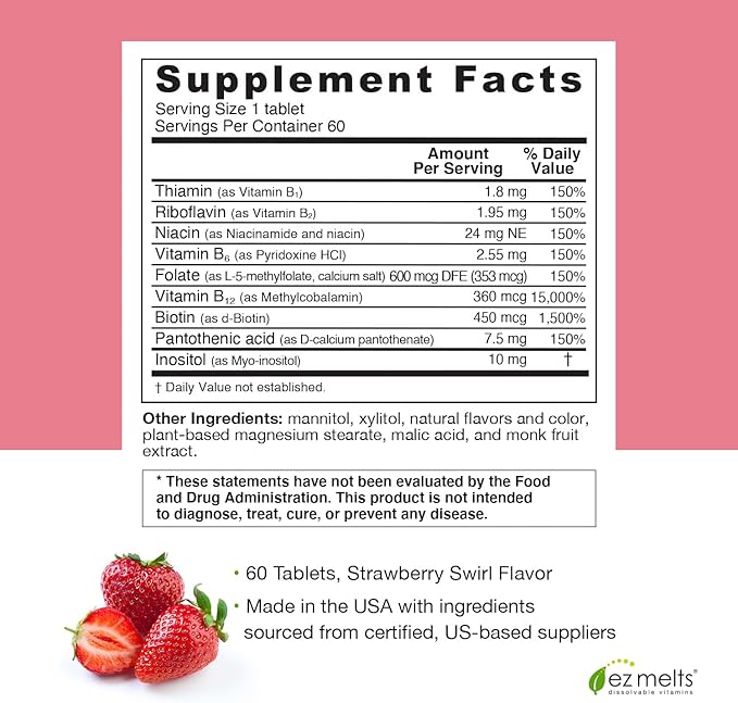 EZ Melts Wellness Starter Pack, Sugar-Free, 1-3-Month Supply