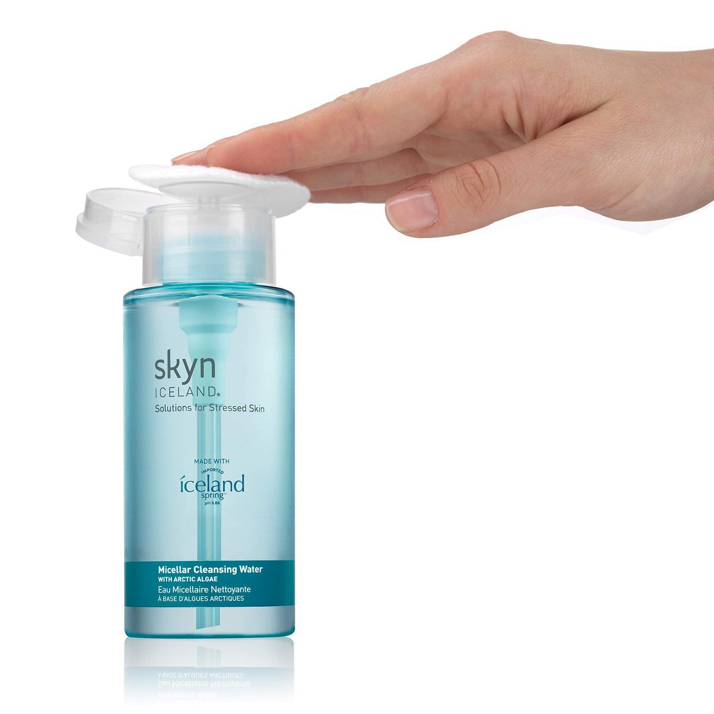 skyn ICELAND Micellar Cleansing Water: Draws Out Dirt, Oil & Makeup, 155ml / 5.24 oz