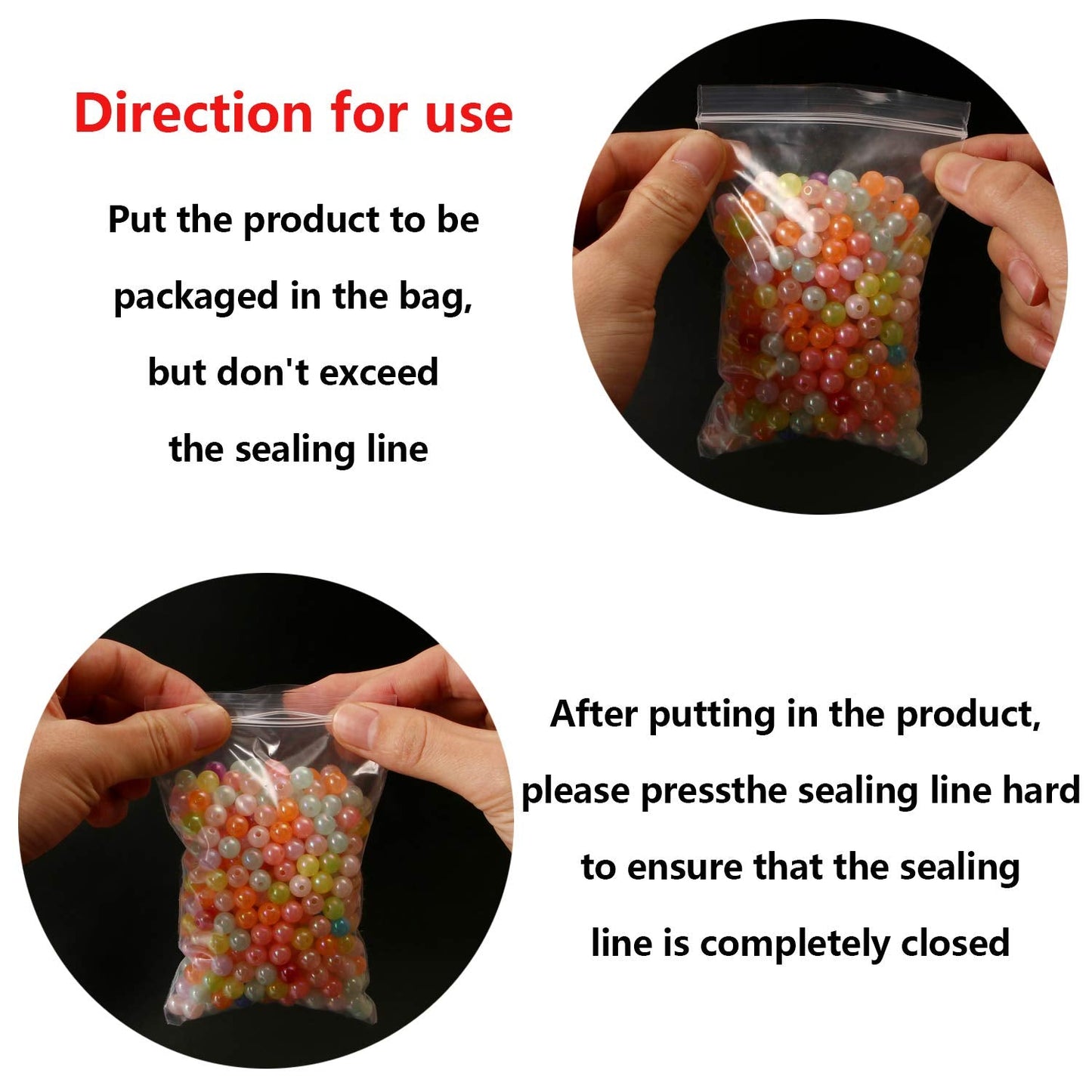 200Pcs Small Plastic Bags for Pill 2 x 3 Inches | Small Zip Bags for Pills | Mini Zip Bag | Jewelry Pouch | Tiny plastic Bag for Jewelry | Little Baggies