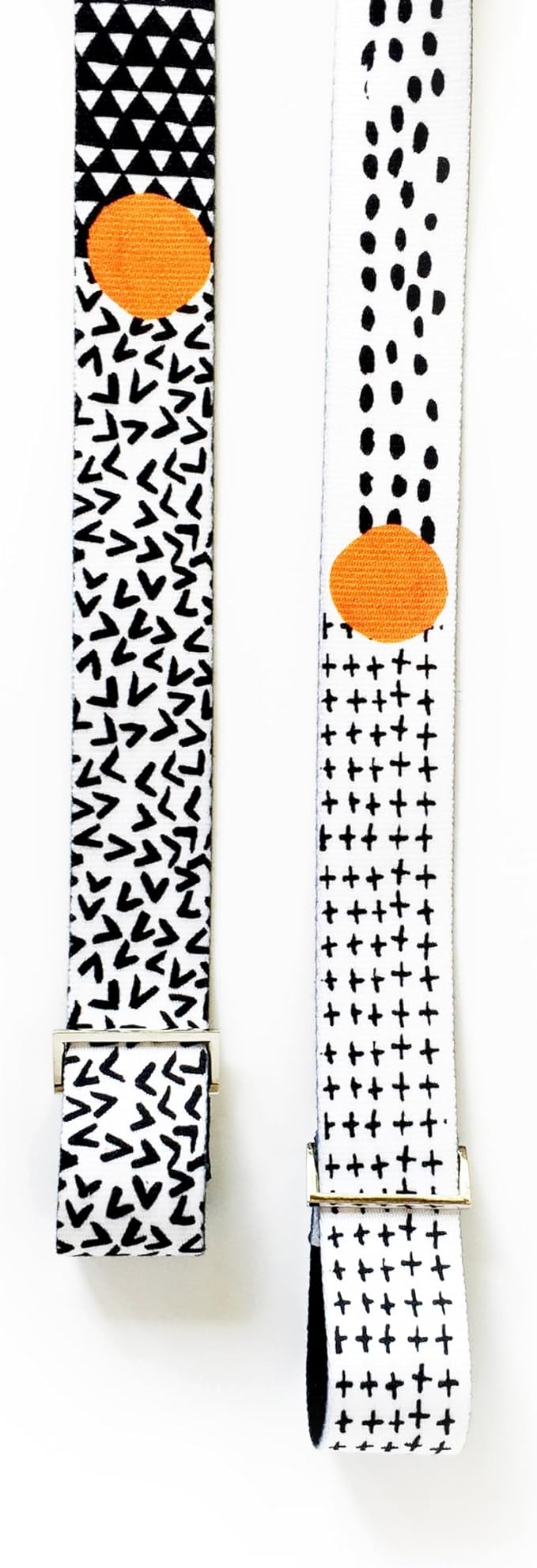 Yune Yoga Bowie Yoga Strap – 68" 100% Cotton Stretching & Carrying Strap with Metal D-Ring – Yoga Accessory for Pilates, F...