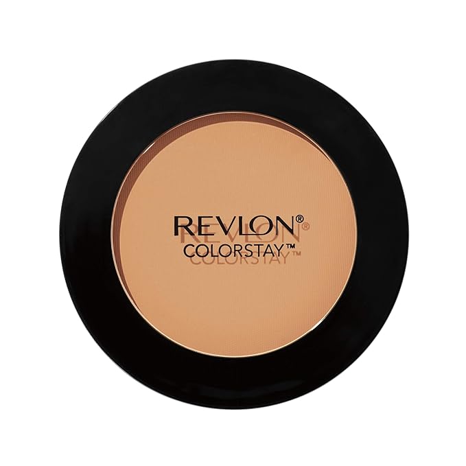 Revlon ColorStay Pressed Powder Face Makeup, Longwearing, Fragrance-Free, Noncomedogenic, 850 Medium Deep, 0.3 oz