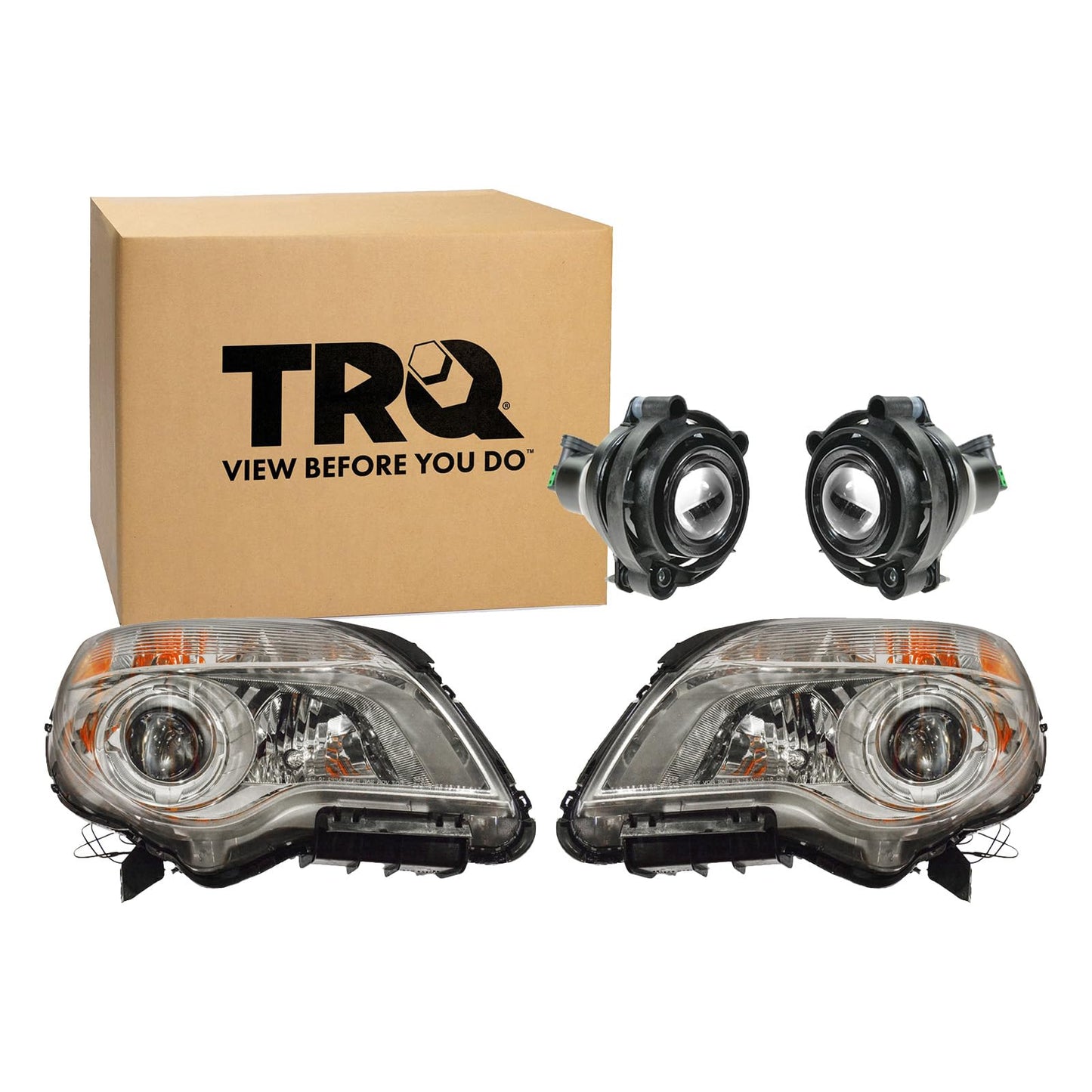 Trq Lighting Kit Gm2502352 Gm2503352 Gm2593157 Compatible With 2010-2015 Chevrolet Equinox