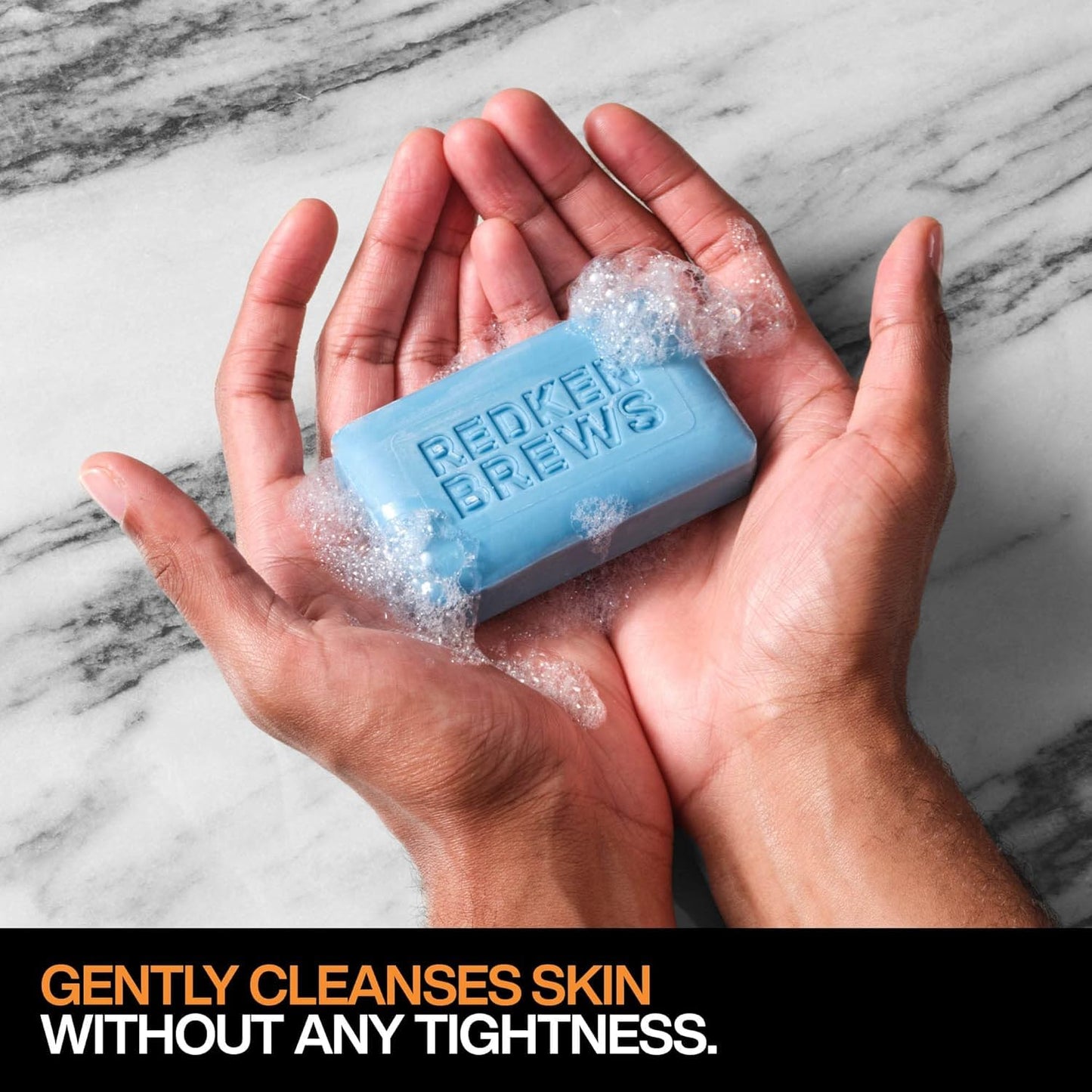 Redken Brews Cleanse Bar For Men | Multi-Purpose Bar Soap For Face and Body | Moisturizing & Deodorizing | Clean & Fresh Scent |