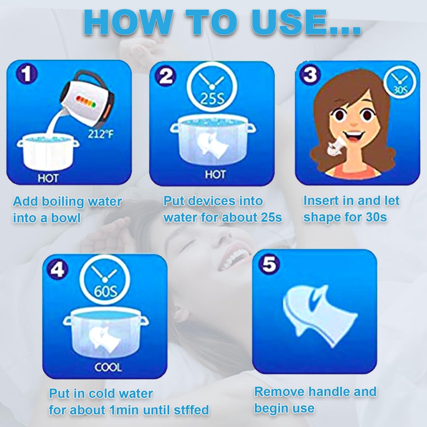 Anti-Snore Device, Reusable for Men/Women