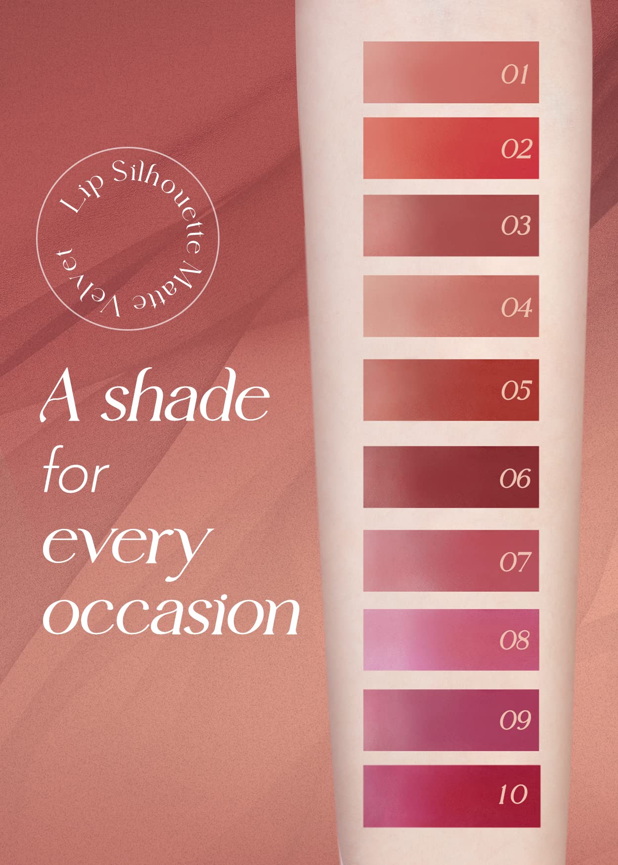 I'M MEME Matte Velvet Tint - Lip Silhouette 08 Granny Pink (Light Pink Shade) | Vivid Color, Long Lasting, Moisturizing & Hydrat