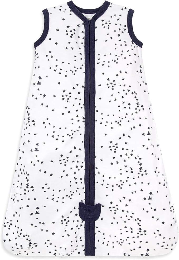Burt's Bees Baby unisex-baby Beekeeper Wearable Blanket, 100% Organic Cotton, Swaddle Bag