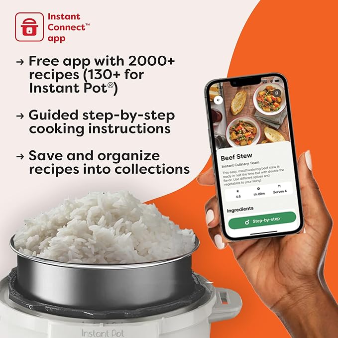 Instant Pot Pro Crisp 11-in-1 Air Fryer and Electric Pressure Cooker Combo with Multicooker Lids that Air Fries, Steams, Slow Cooks, Sautés, Dehydrates, & More, Free App With Over 800 Recipes, 8 Quart