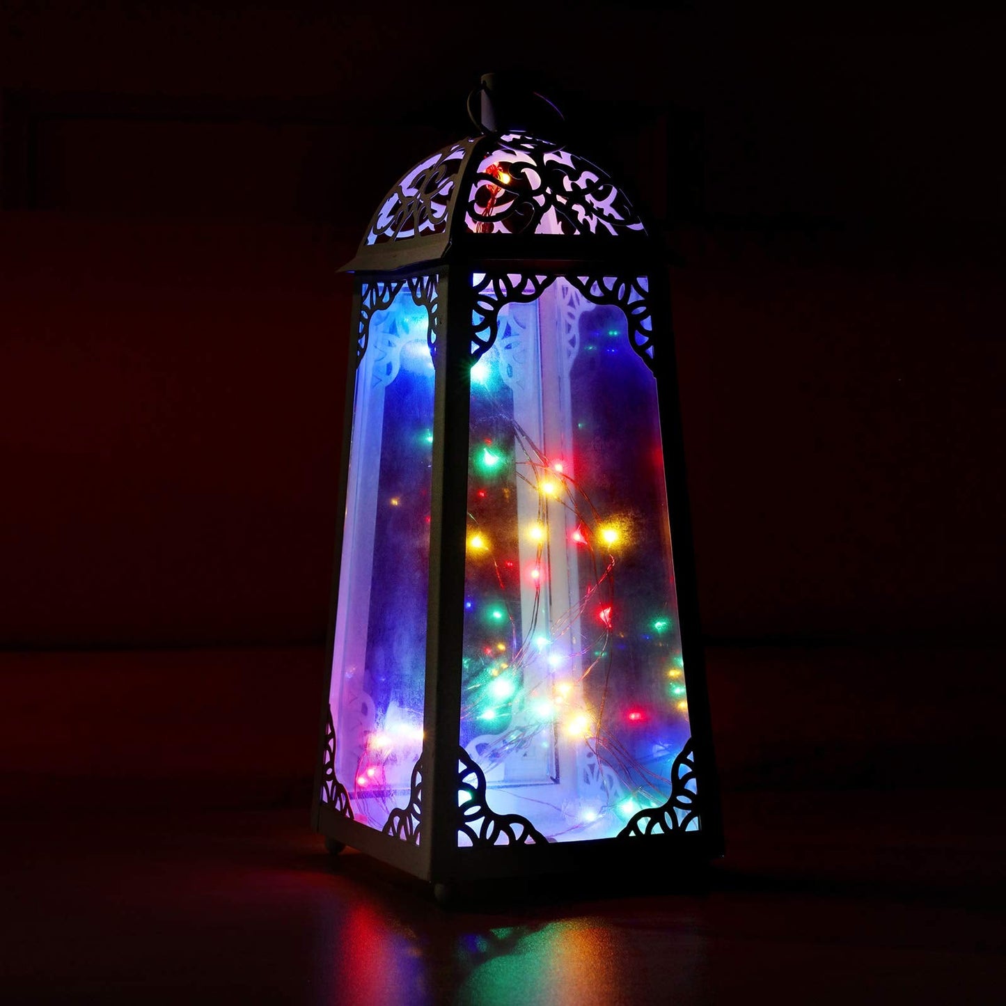 Ariceleo LED Fairy Lights, 5m Copper Wire, Battery Operated, Multicolor, Mini Pack for Bedroom, Christmas, Parties, Wedding