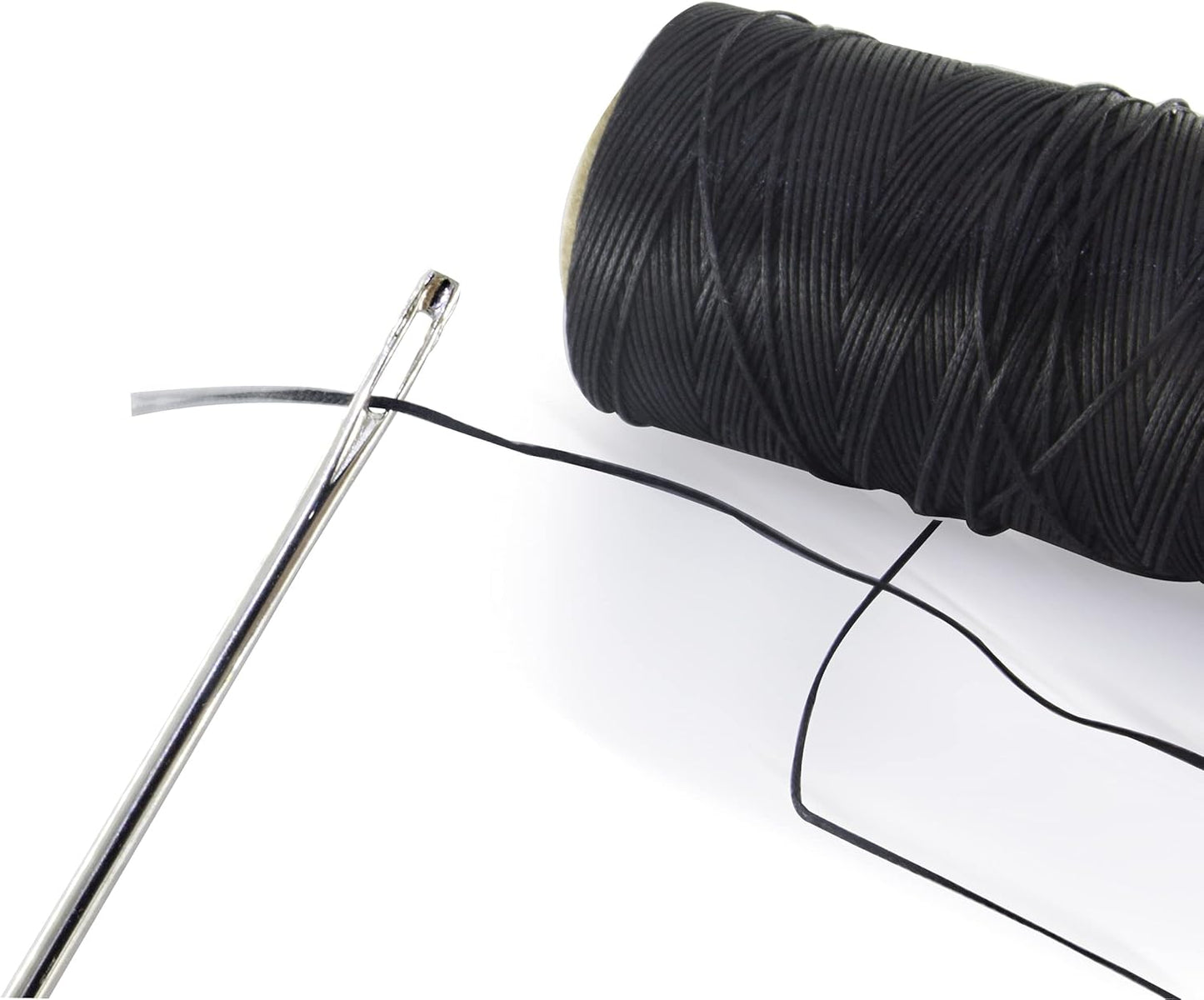 12" Upholstery Large Eye Long Needle Apply to Home or Work Hand Sewing Tapestry Embroidery (12 inch + 2 Leather)