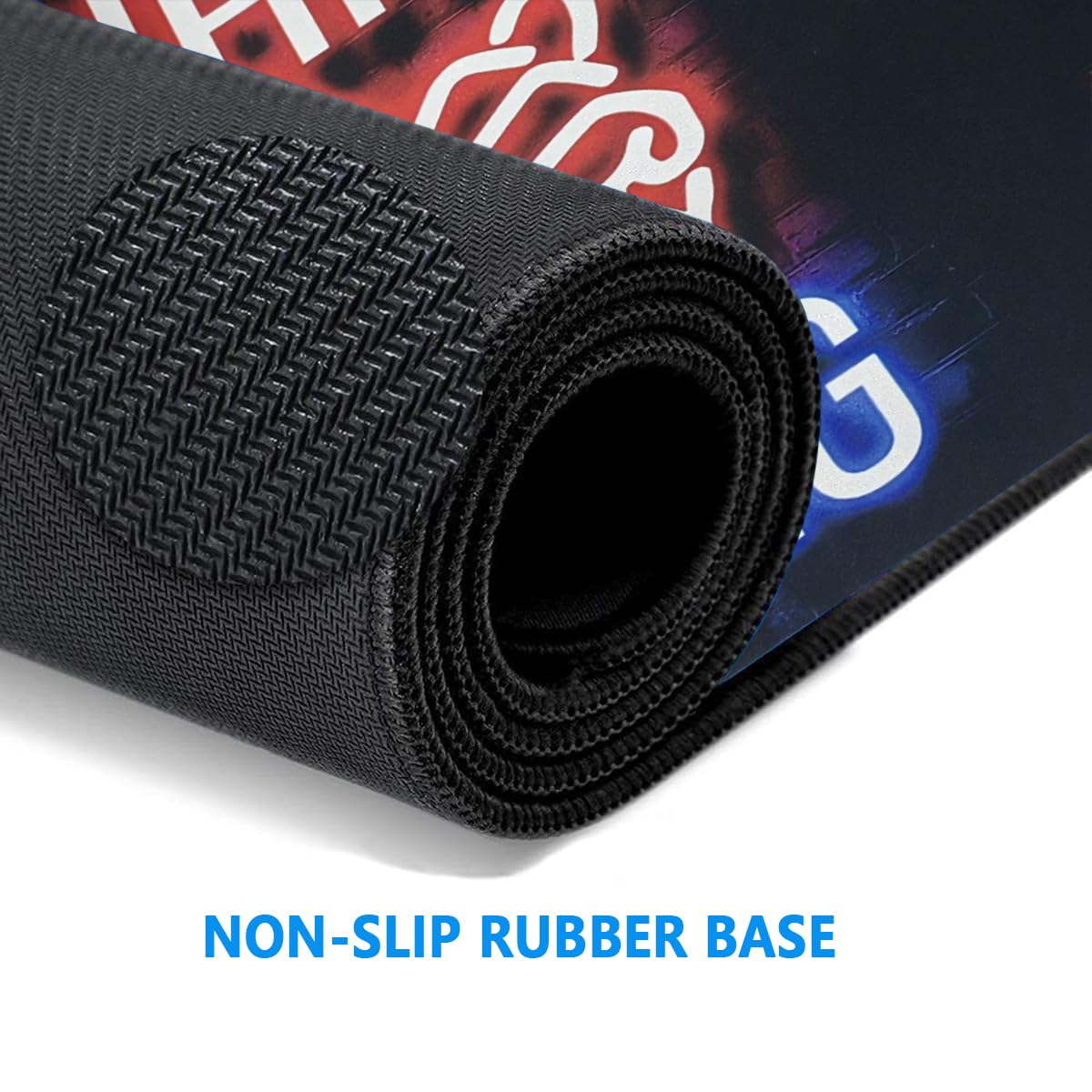 Mouse Pad 80x30cm Gaming Mouse Pad Extended Large Computer Keyboard Mouse Mat Desk Pad with Soft Smooth Surface and Anti-Slip Rubber Base Gaming Mats for Desk Gamer Office Home (Game-E)