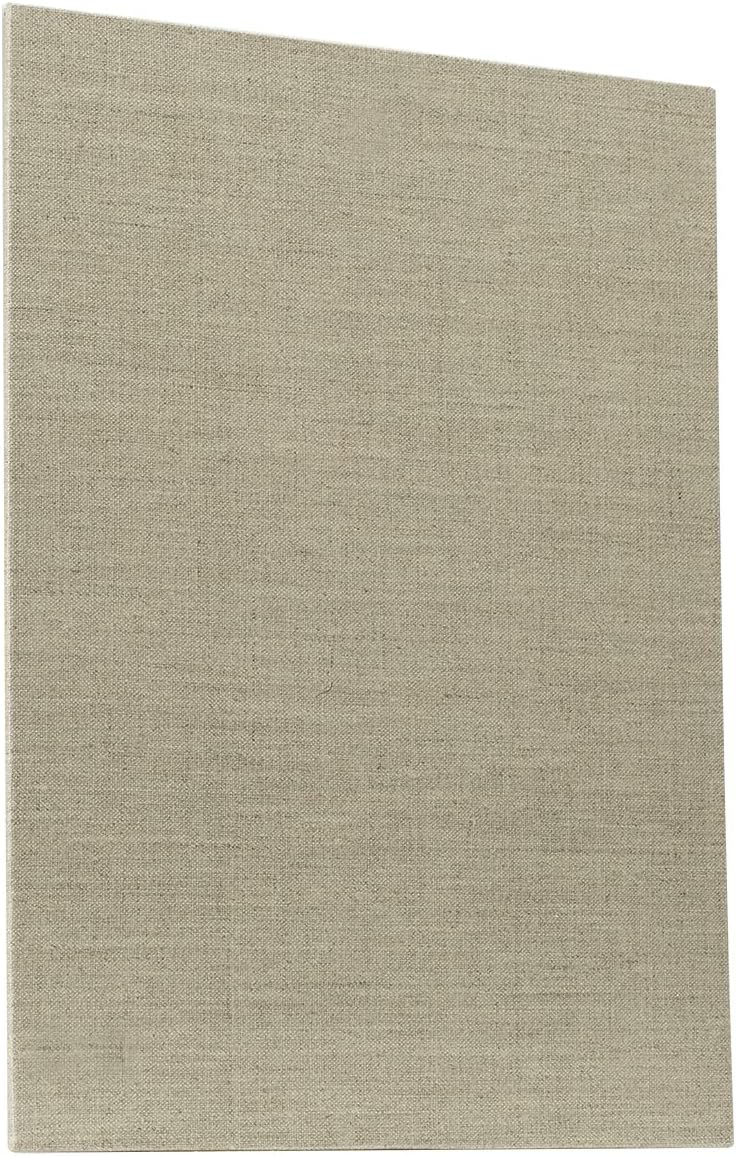 Senso Clear Primed Linen Panels - 3x4-3 Pack of Panels for Painting Oils, Acrylics, Pastels and More