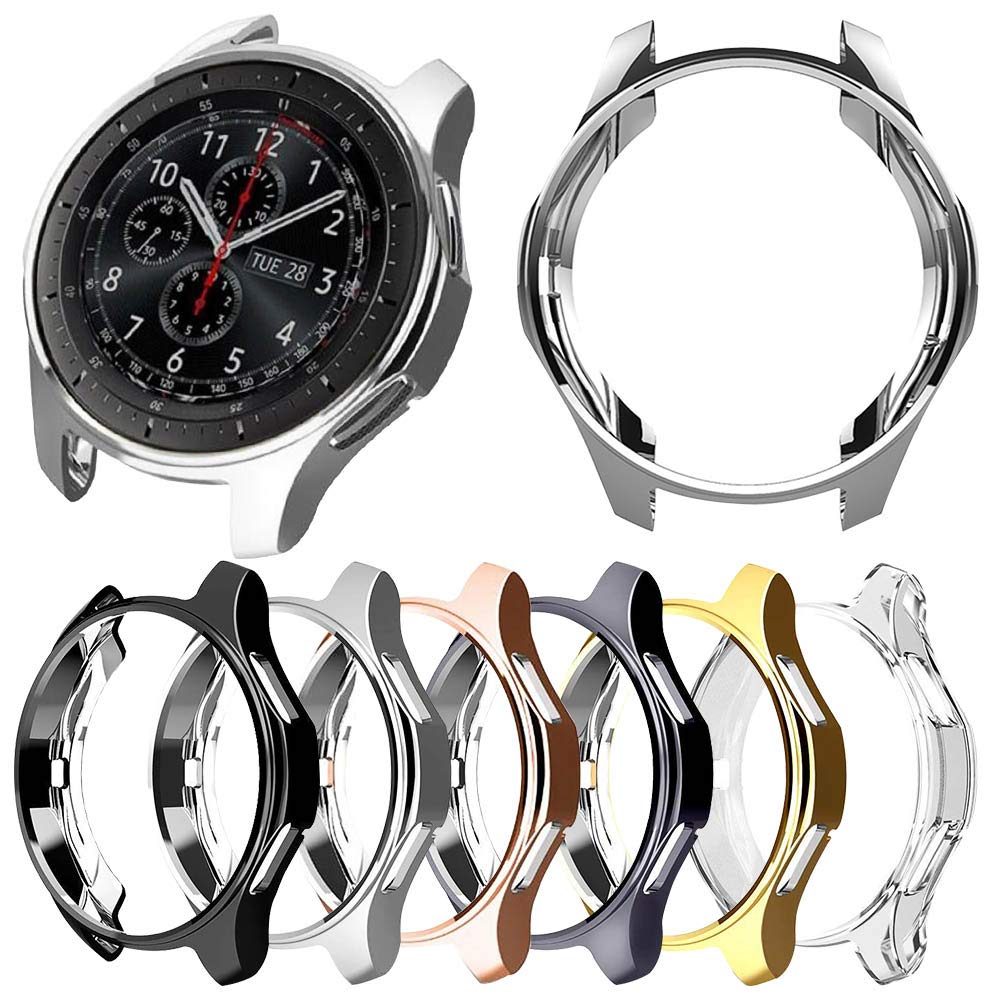 [6-Pack] Protector Case Compatible With Samsung Galaxy Watch 46Mm And Gear S3 Frontier (Not Fit For Galaxy Watch 4 Classic 46Mm)