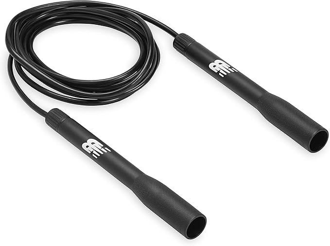 New Balance Classic Speed Rope - Jumping Rope for Fitness, Full-Body Workout - Lightweight, Tangle-Free, Portable, and Adj...