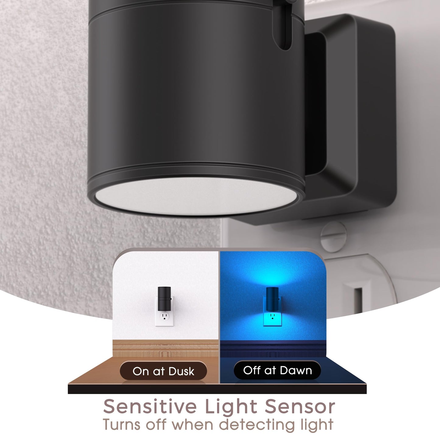 Briignite Night Light with Remote Control, 11-Color Changing, 3000K-6000K LED, Adjustable Brightness, 1 Pack, Black