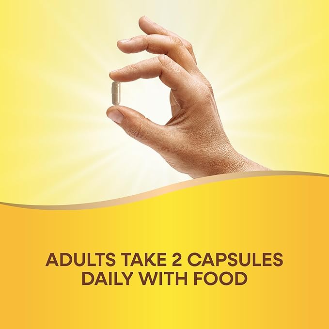 Nature's Way Vitamin C with Bioflavonoids, Immune Support*, High Potency Vitamin C per 2-capsule serving, Promotes Collagen*, 1,000 mg per 2-Capsule Serving, 250 Capsules (Packaging May Vary)