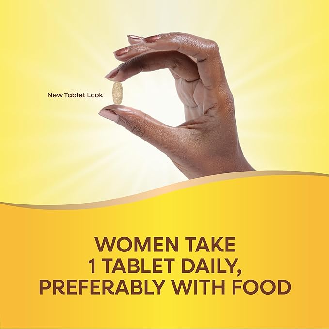 Nature's Way Alive! Women's 50+ Complete Multivitamin, Supports Healthy Heart, Brain, Bones*, Superfood Antioxidants(1), B-Vitamins, Gluten Free, 130 Tablets (Packaging May Vary)