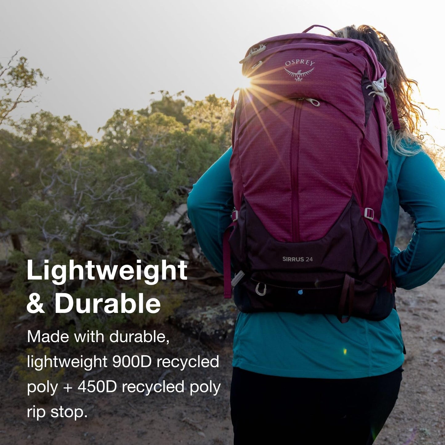 Osprey Sirrus 36L Women's Hiking Backpack, Succulent Green