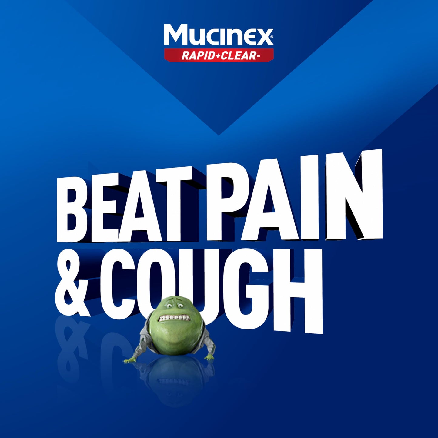 Mucinex Rapid+Clear Nighttime Cold and Flu Medicine for Adults, Maximum Strength Cold Medicine for Cough, Fever, Pain, Headache, & Runny Nose Relief, Rapid Release Caplets for Adults, 20 Count