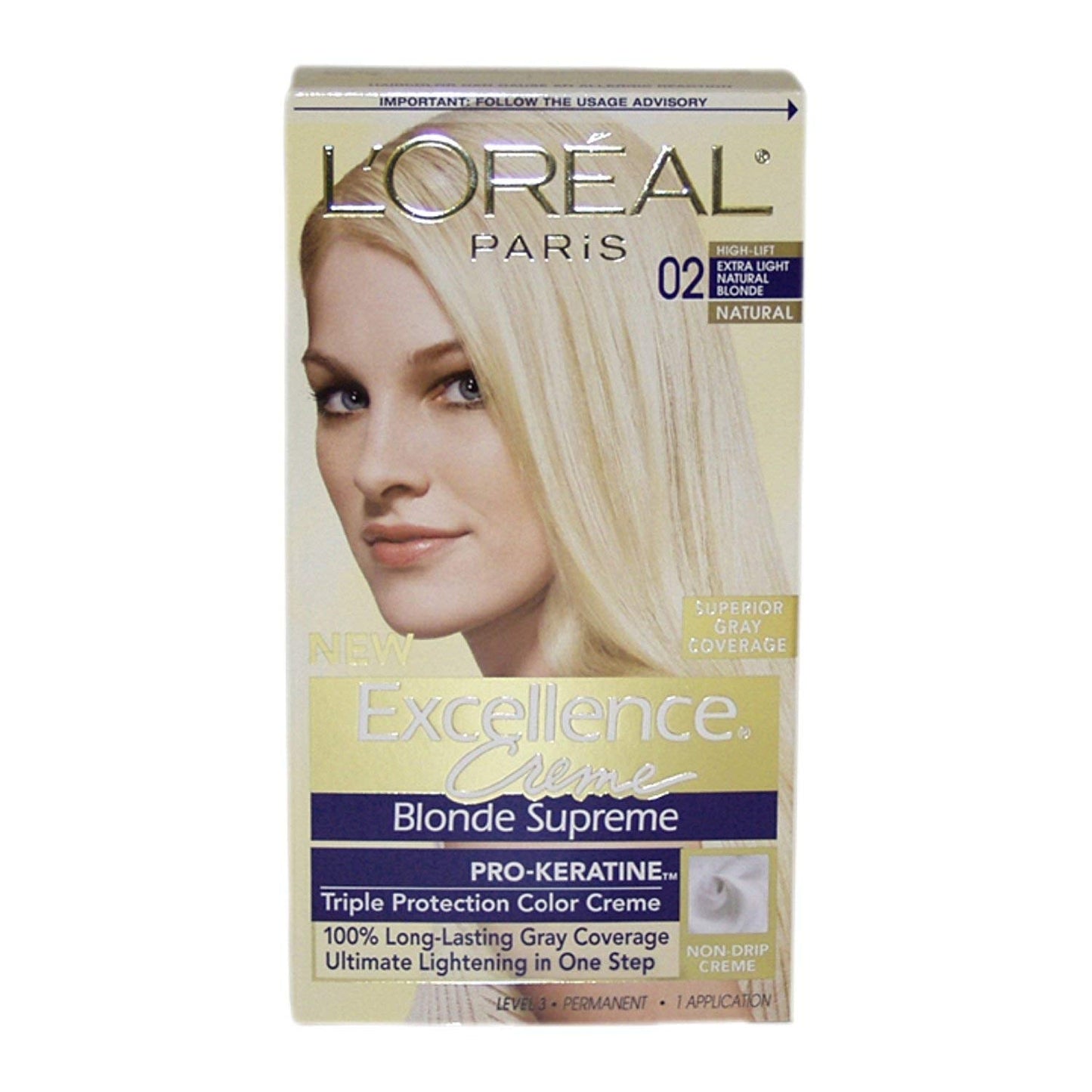 L'Oreal Paris Age Perfect Permanent Hair Color, 7G Dark Natural Golden Blonde, 1 kit