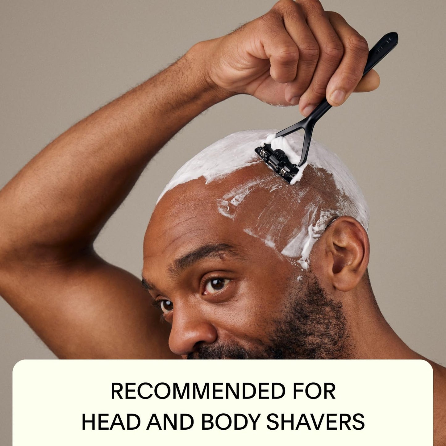 Leaf Shave | Leaf Razor, Black - All-Metal, Eco-Friendly Shaver for Women & Men; Includes 10 Stainless Steel Single-Edge Blades;