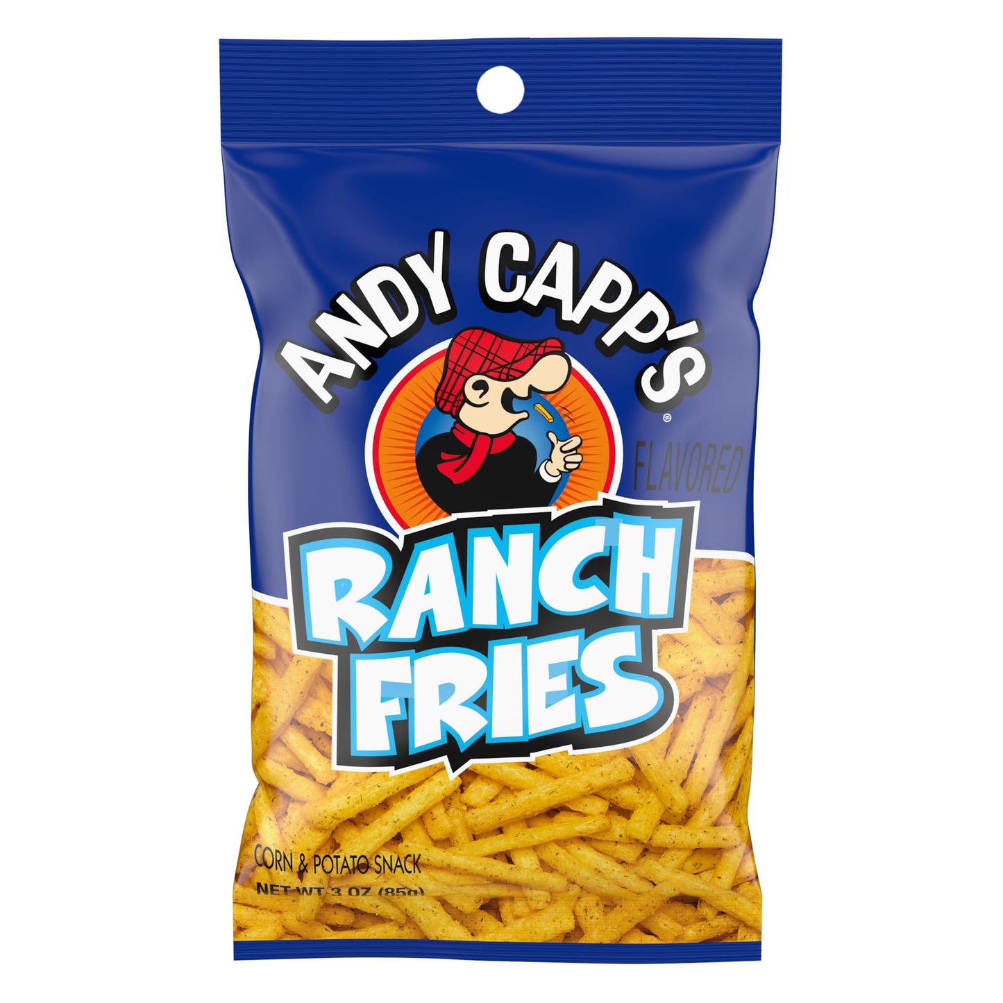 Andy Capp s Ranch Fries Snacks, 3-oz Bag (Pack of 12)