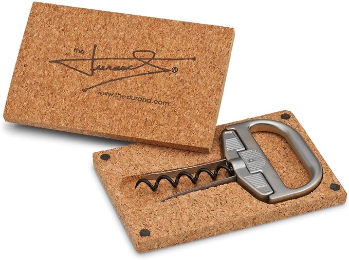 The Durand® two part device to successfully remove older and fragile wine corks whole and intact.