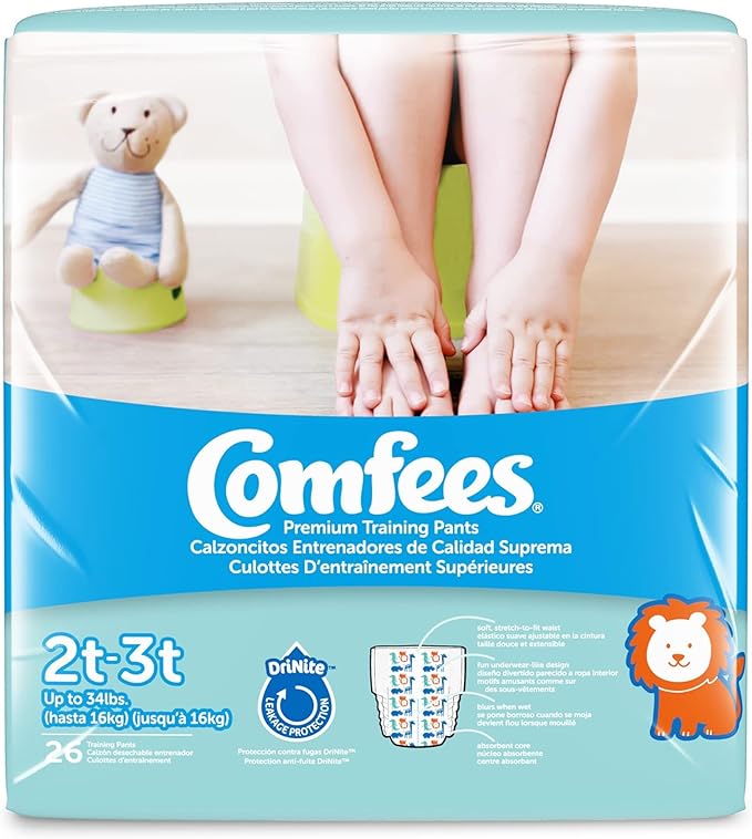 Comfees Boy Training Pants - Size 2T-3T