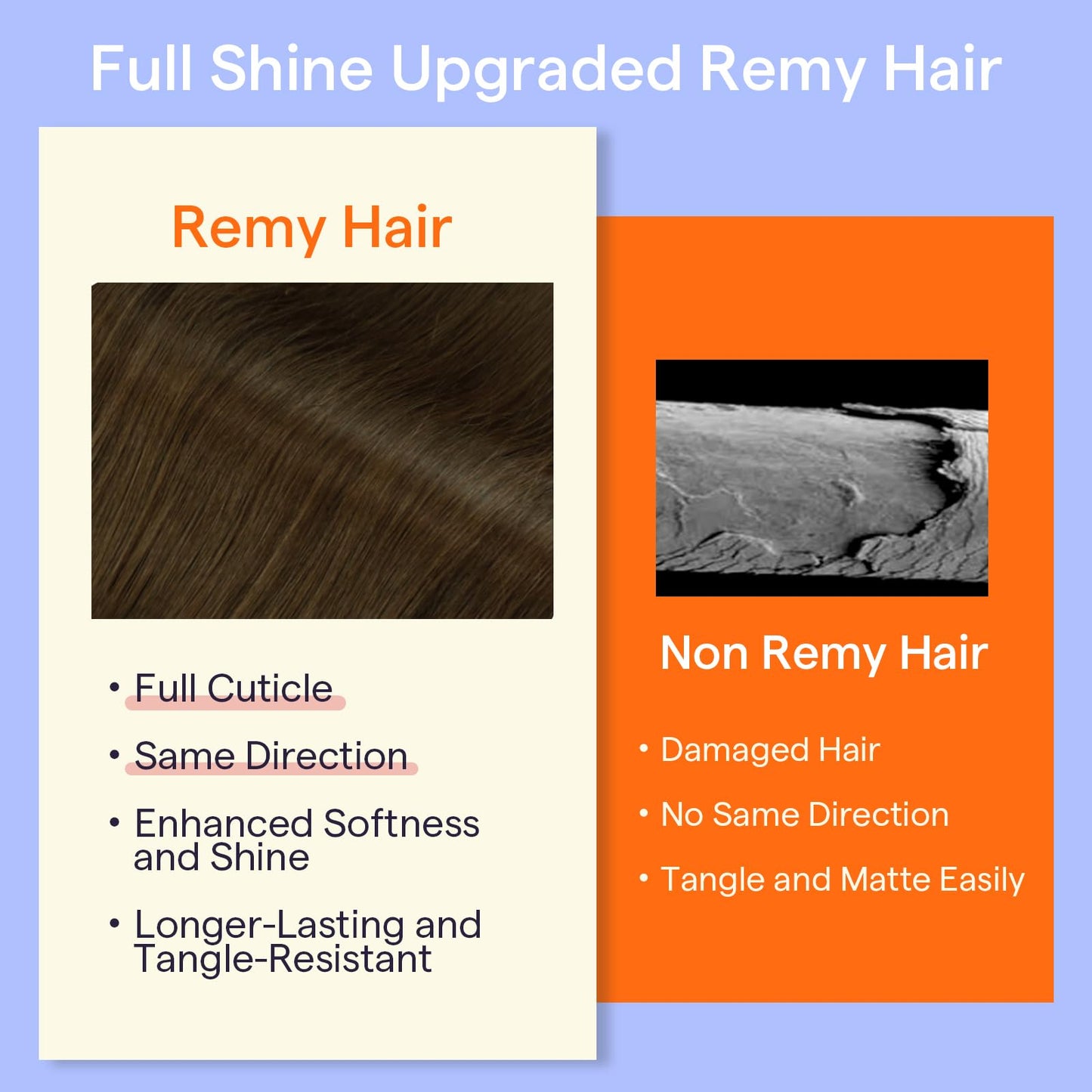 Full Shine Brown Clip in Human Hair 7 Pcs Natural Brown Clip in Extensions Real Human Hair Triple Weft Clip in Hair Extensions B