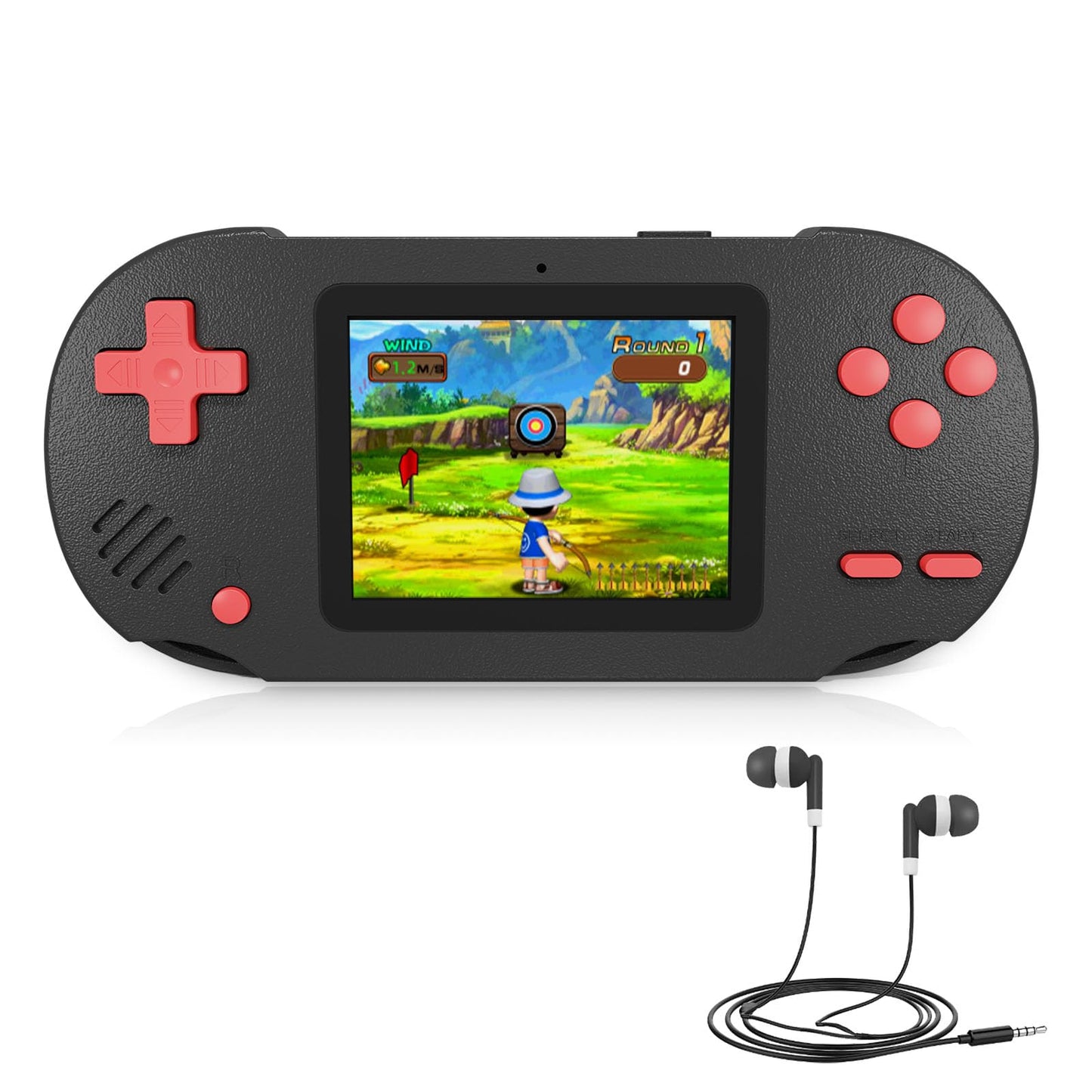 Damcoola Handheld Game Console for Kids, Built-in 300 Games, Including 137 Classic 16-bit Titles. Features a 3.0-inch Large Screen. A for Kids who Love Retro Gaming Fun!