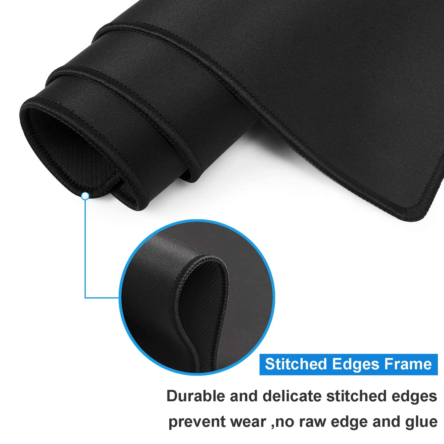 XXL Large Gaming Mouse Pad The Chosen One Custom Desk Pad,Mousepad with Anti-Slip Rubber Base,Stitched Frame Mouse Mat,Portable Desk Mat for Computer Keyboard Mice Laptop & PC,31.5X15.7 Inch