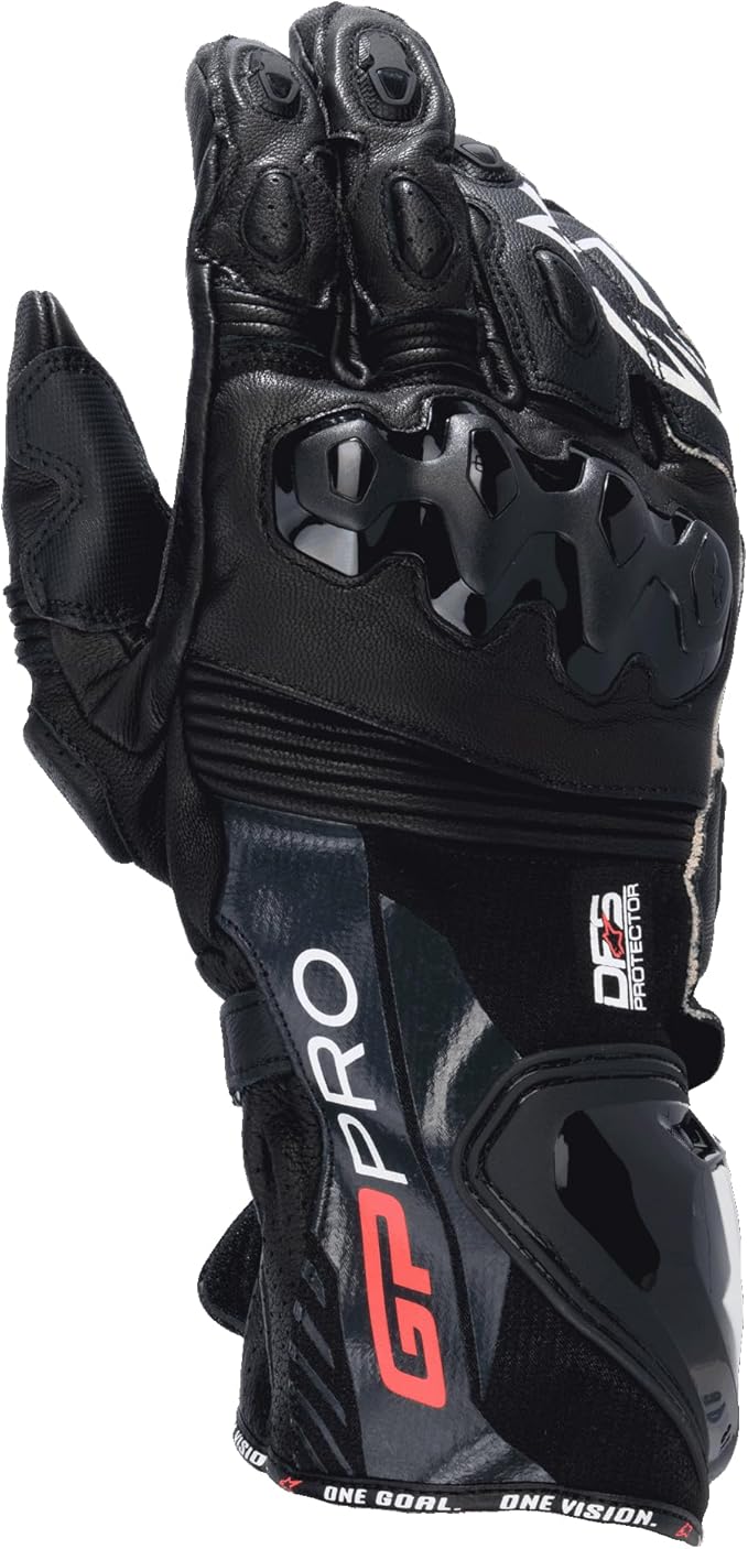 Alpinestars GP Pro R4 Motorcycle Racing Gloves, Premium Full-Gauntlet Track Protection, CE Certified, Advanced Fit & Grip