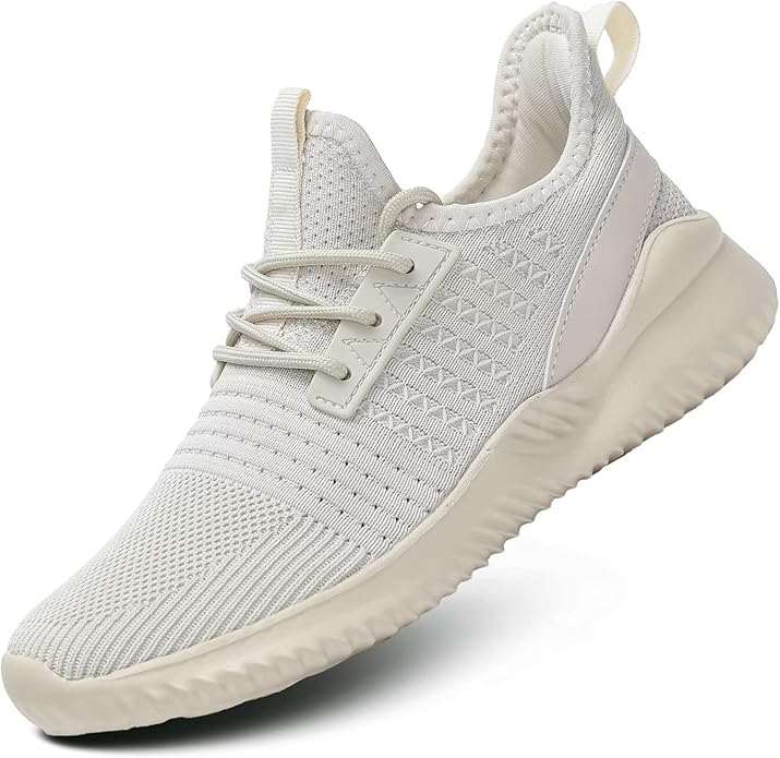 Chopben Women's Walking Shoes Lightweight Breathable Running Shoes Non Slip Athletic Fashion Sneakers Mesh Workout Casual ...